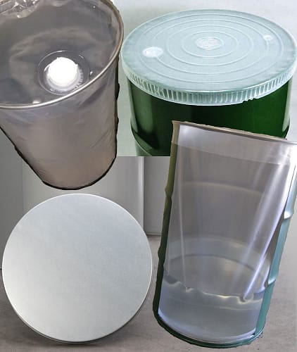 ドラム缶用内袋、カバー